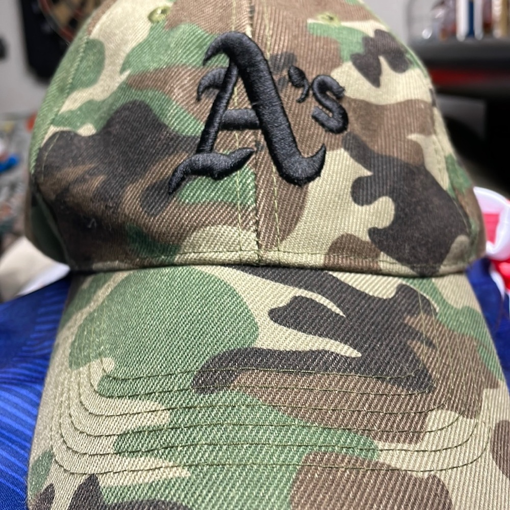 A’s Baseball Hat Camo